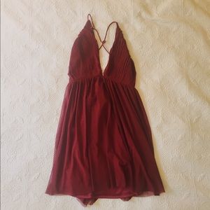 Tobi Plunge Dress